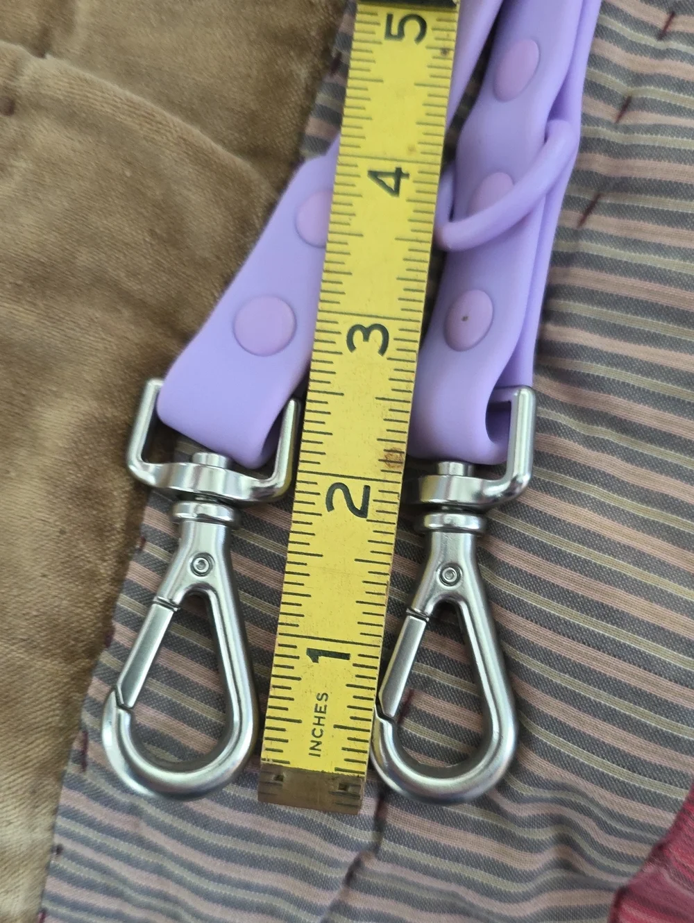 6' Waterproof Silicone Hands Free Dog Leash - Lavender Lead & Free Drink Holder